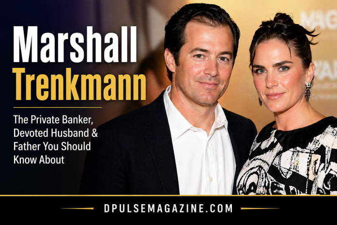 Marshall Trenkmann with Karla Souza at an event