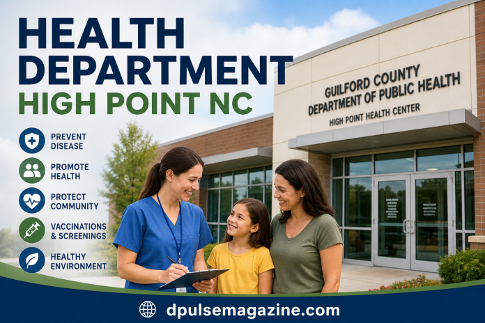 health department high point nc public health clinic building