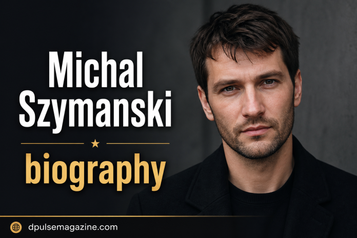 Michal Szymanski actor portrait biography image