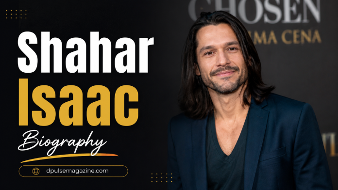 Shahar Isaac biography thumbnail featuring The Chosen actor known for playing Simon Peter in 2026