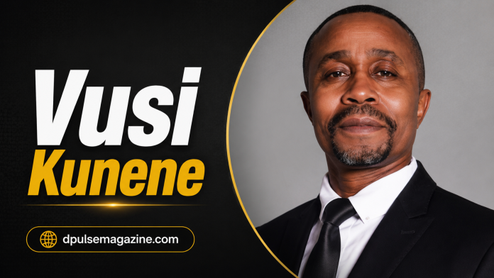 Vusi Kunene portrait during television acting career
